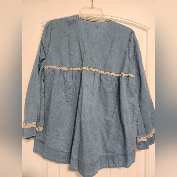 MADEWELL Peasant Blouse - Picture 3 of 4
